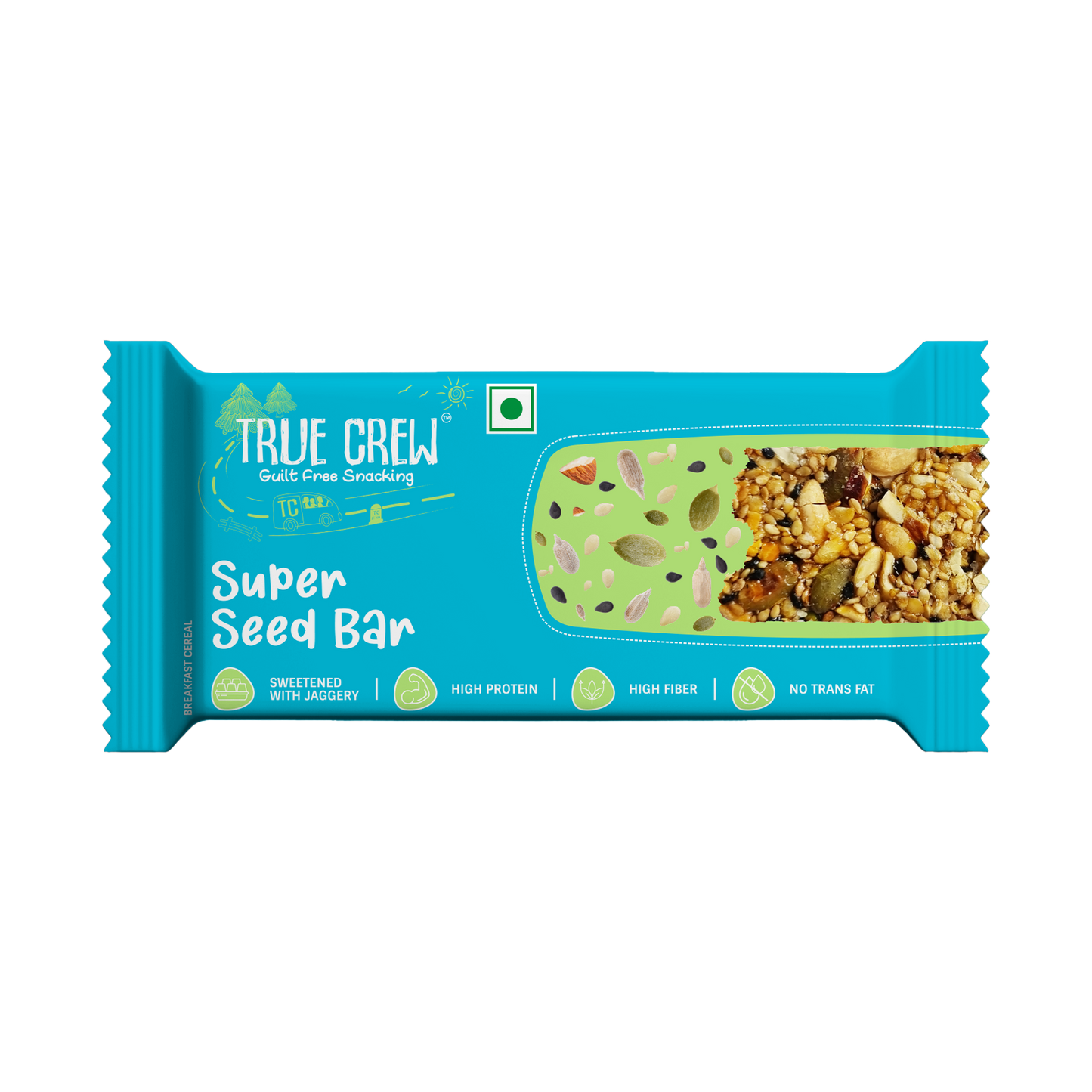 TRUE CREW - Super Seed Bar, 25 g