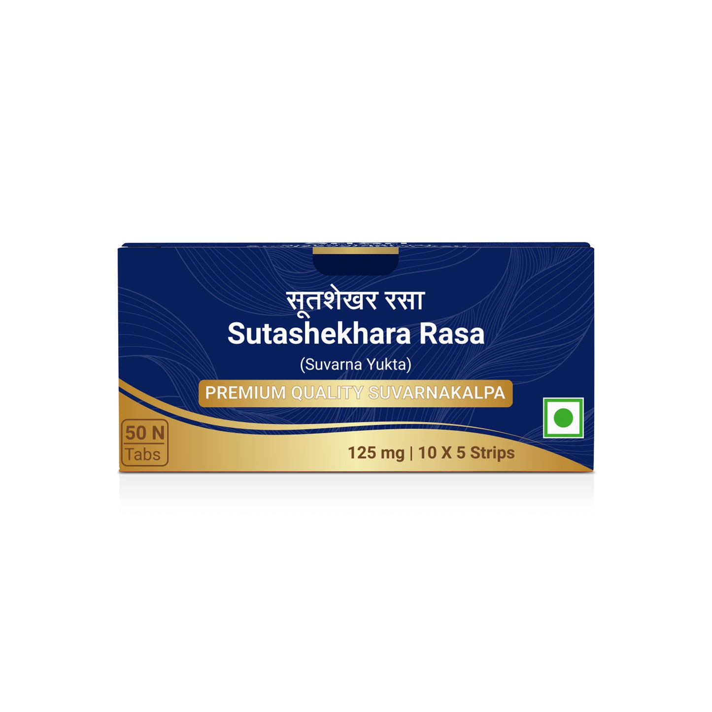 Sutashekhara Rasa (Suvarna Yukta) 50 Tabs | 125 mg