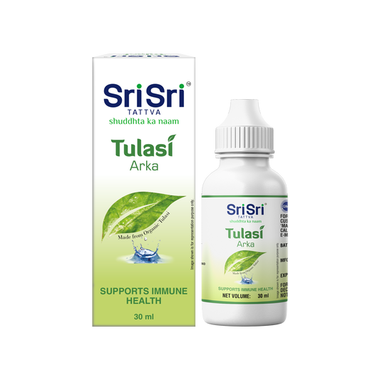Tulasi Arka - Ayurvedic Wellness Drops | Daily Support for Immunity & Respiratory Wellness | 30ml