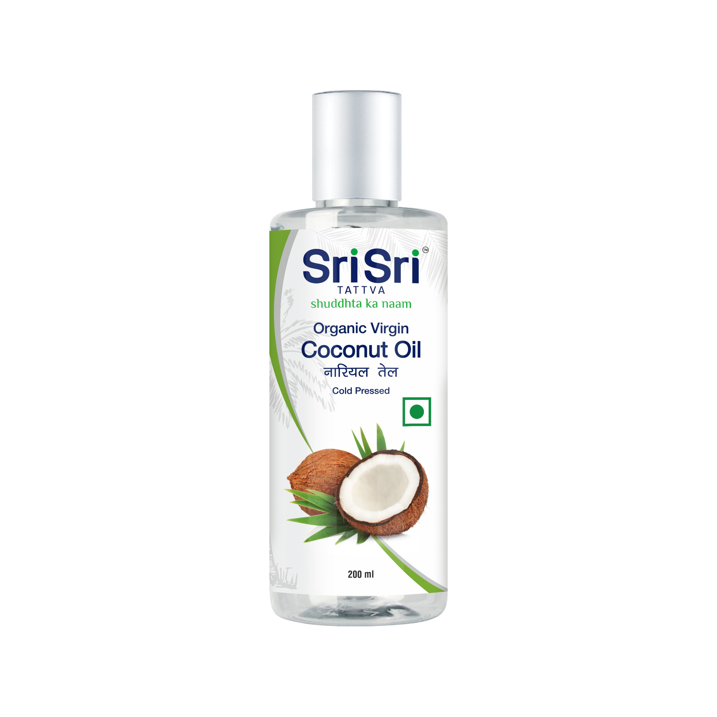 Organic Virgin Coconut Oil - Cold Pressed  | Unrefined | 200 ml