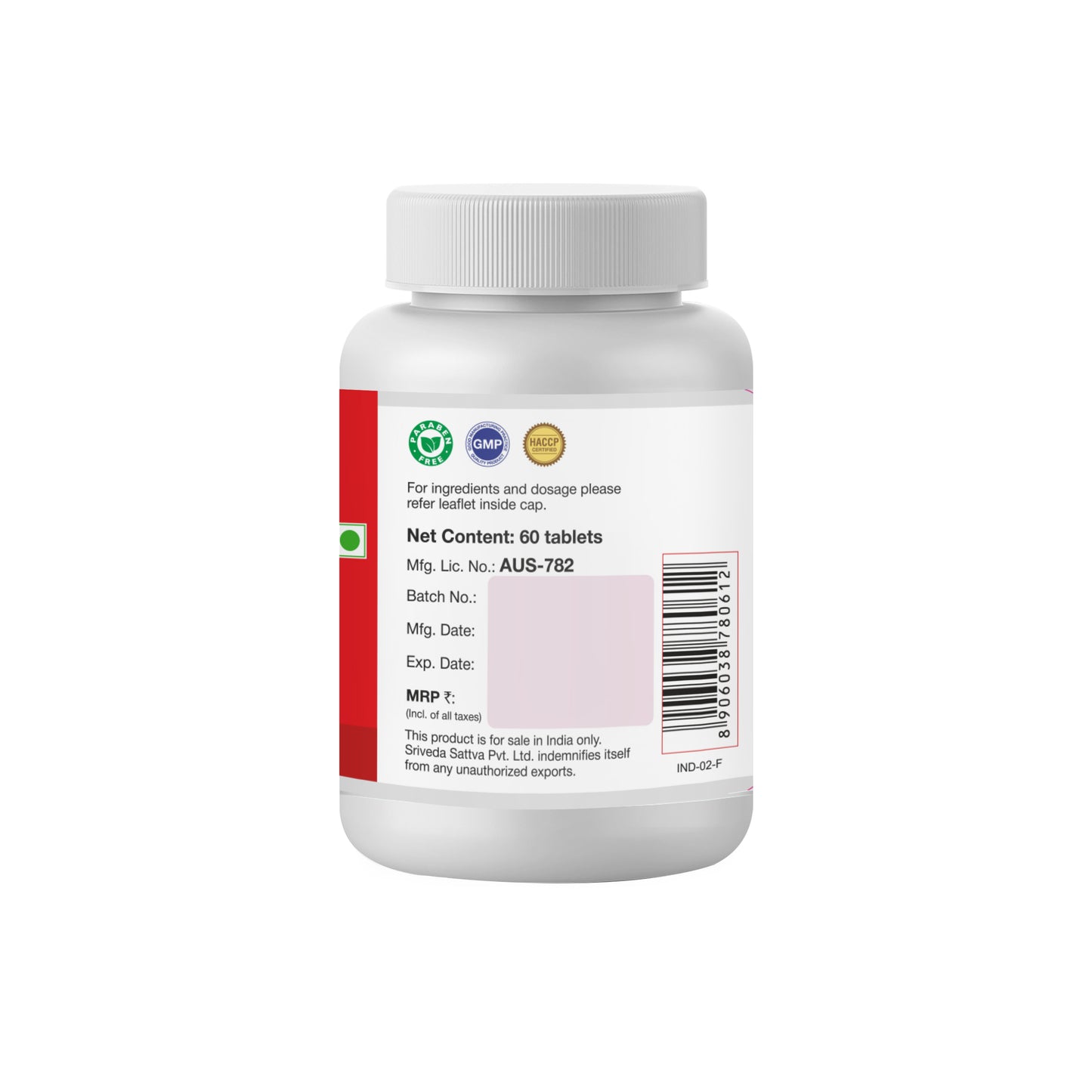 Vyaghradi - Decongestant, 60 Tabs | 500 mg