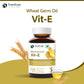 SupaSupp Wheat Germ Oil Vit - E | Enhances Cellular Regeneration, Better Systemic Maintenance And Helps In Weight Management |  Vitamin E | Health Supplement | 60 Veg Cap, 500 mg