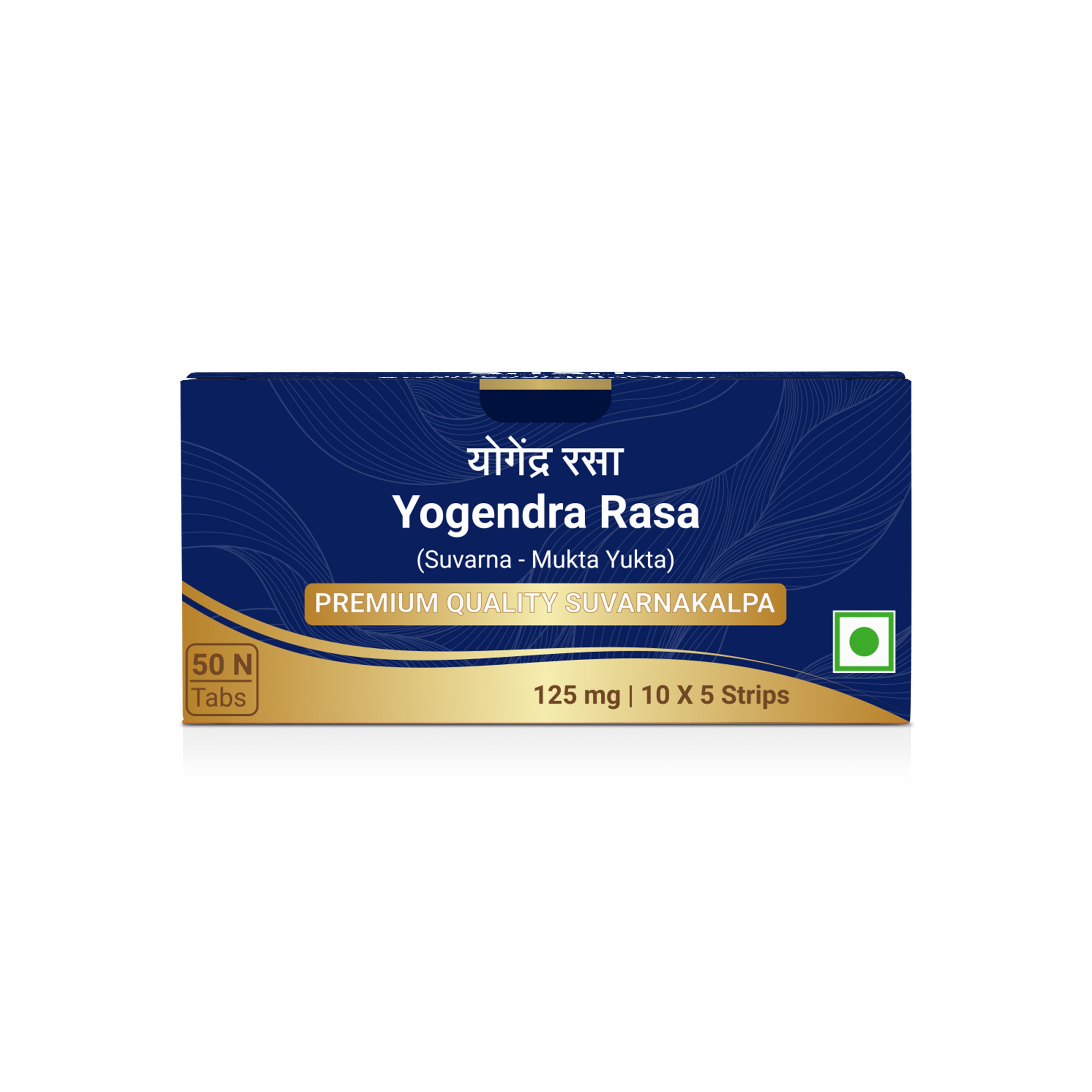 Yogendra Rasa, (Suvarna-Mukta Yukta) Tablets | 125 mg
