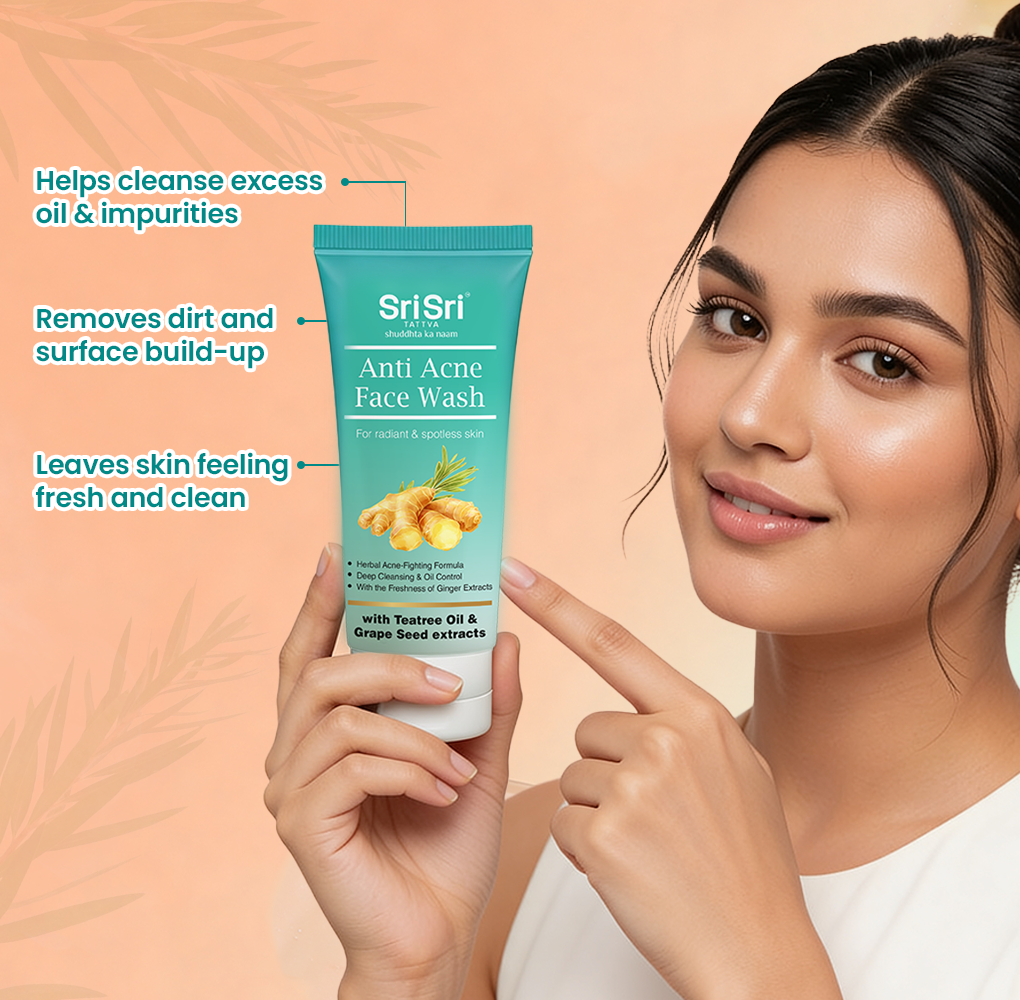 Anti Acne Face Wash - For Radiant & Spotless Skin, 100 ml
