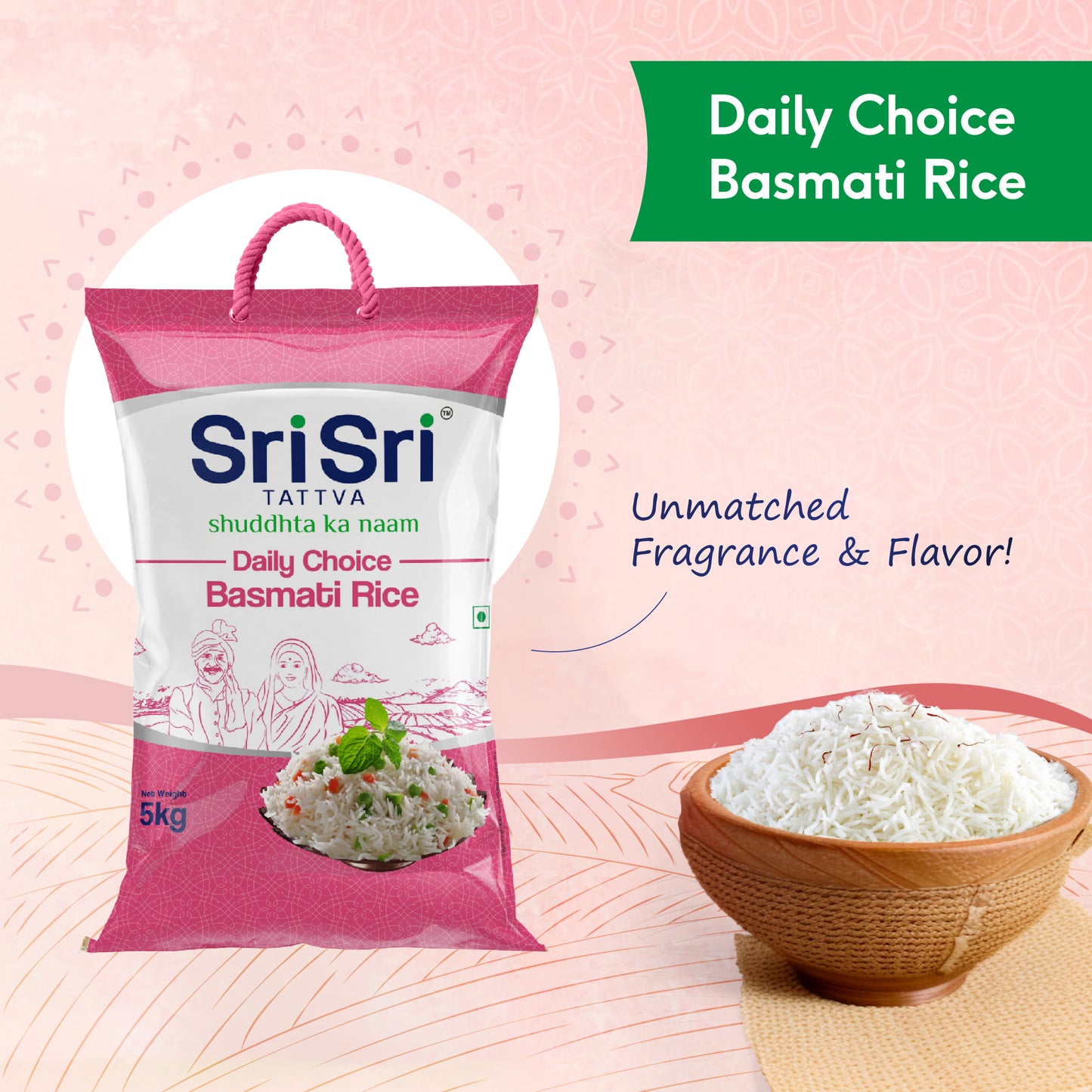 Daily Choice Basmati Rice, 5 kg