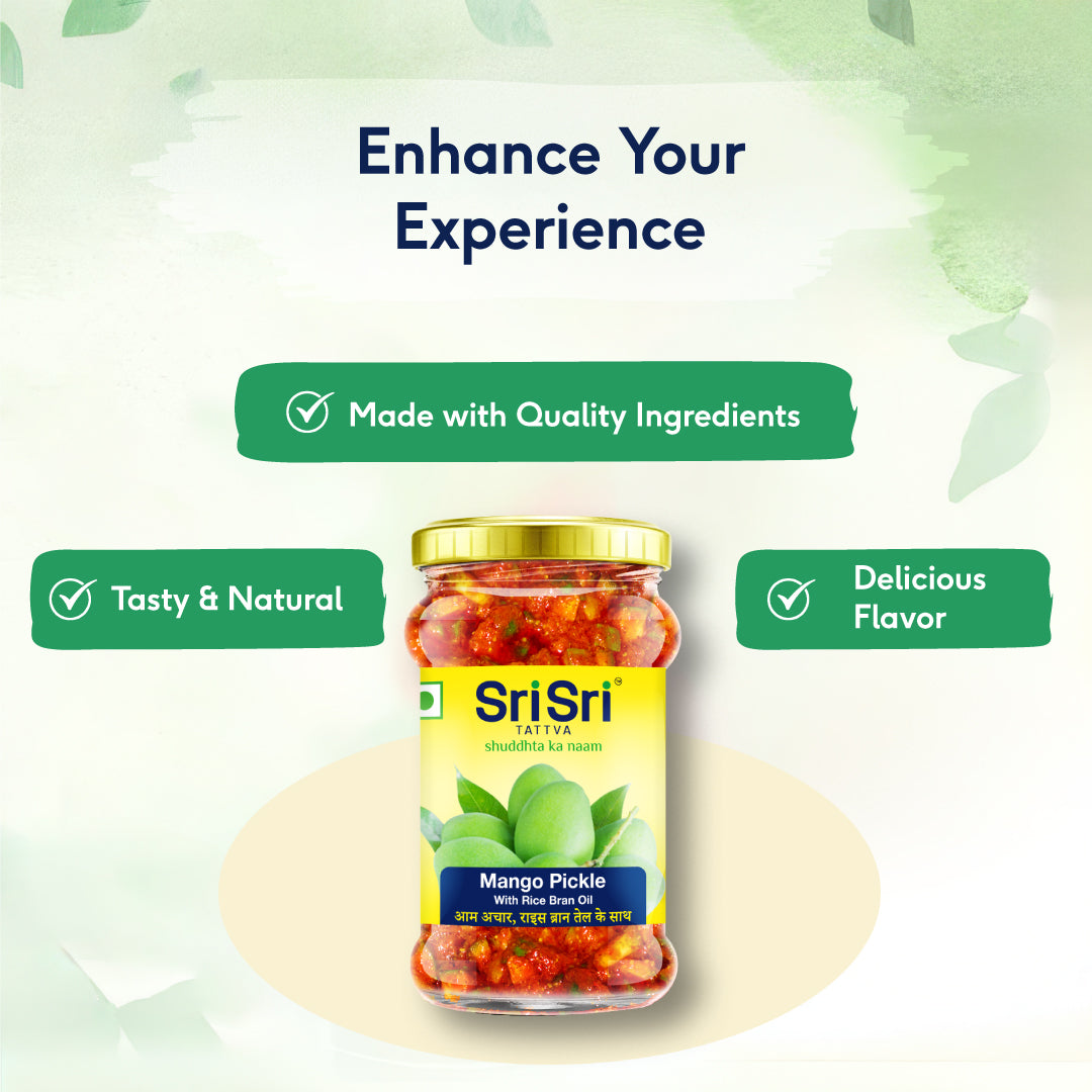 Mango Pickle - Rice Bran Oil, 300g