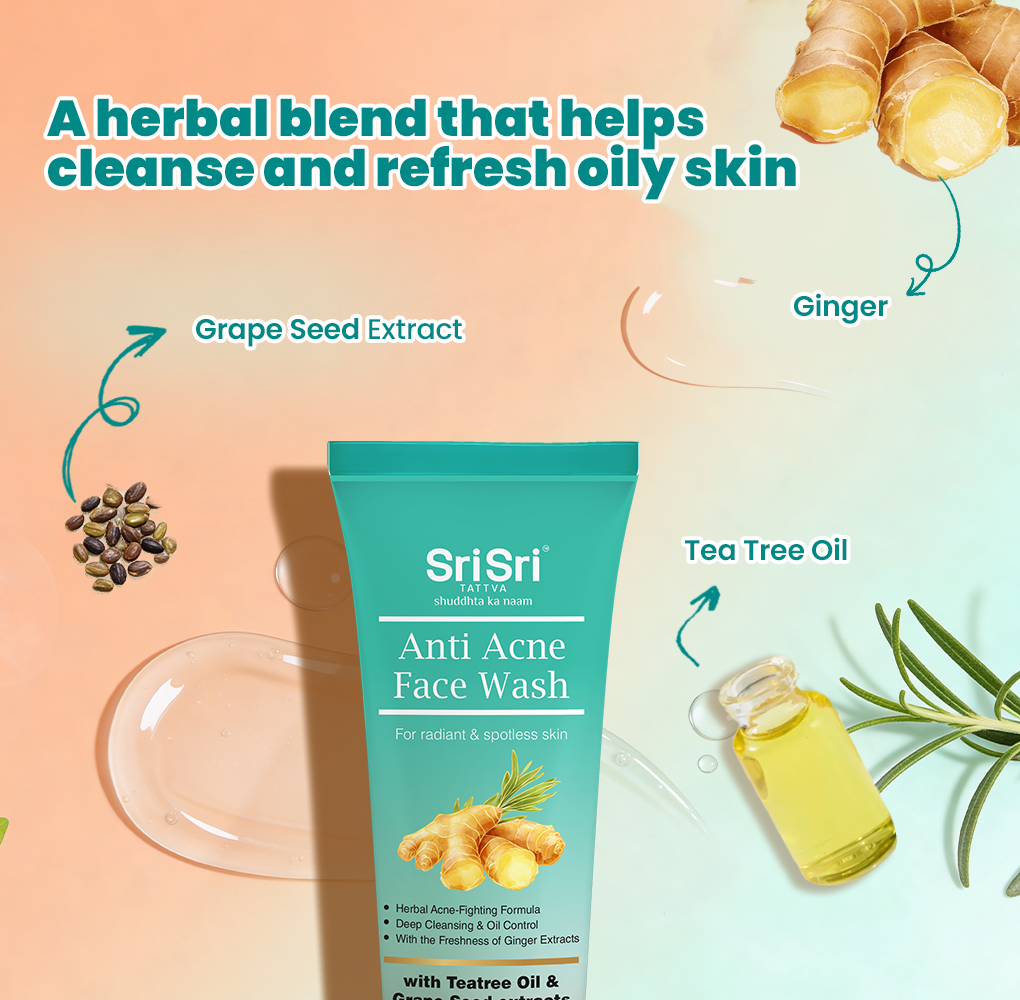 Anti Acne Face Wash - For Radiant & Spotless Skin, 100 ml