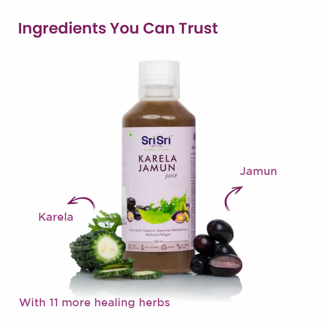 Karela Jamun Juice | Supports Metabolic Balance, Energy & Overall Wellness |  500 ml