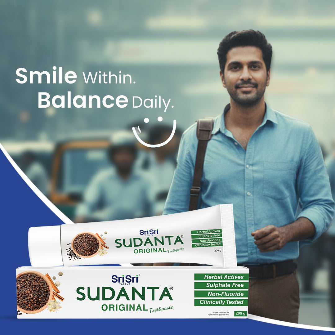 Sudanta Original Toothpaste | Non - Fluoride | 100% Vegetarian | 200 g