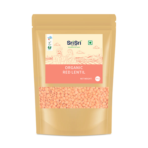 Organic Red Lentil (Masoor Dal), 500g