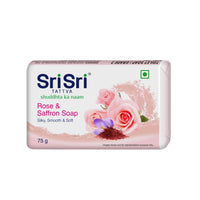 Rose & Saffron Soap | Silky, Smooth & Soft Skin | Buy 3 Get 1 Free | 75gm Each
