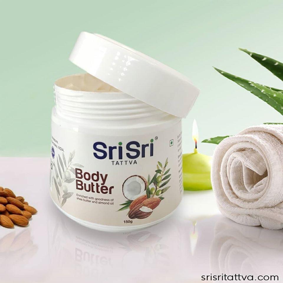 Body Butter - Enriched with Goodness of Shea Butter & Almond Oil, 150g - Sri Sri Tattva