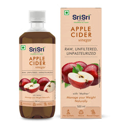 Apple Cider Vinegar - Raw, Unfiltered, Unpasteurized | Manage Your Weight Naturally | 500ml - Herbal Tea & Juices 