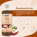 Apple Cider Vinegar - Raw, Unfiltered, Unpasteurized | Manage Your Weight Naturally | 500ml