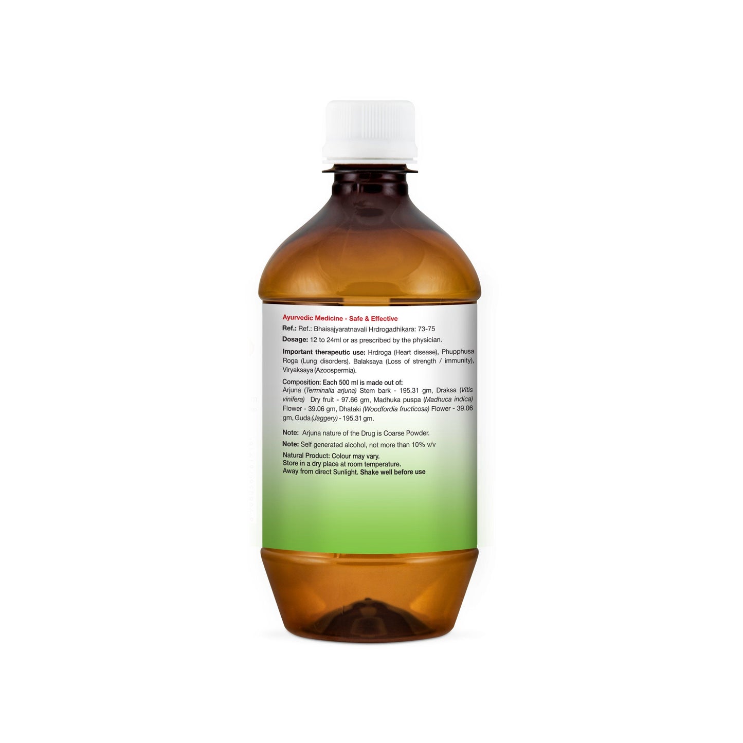 Arjunarishta, 500ml - Sri Sri Tattva