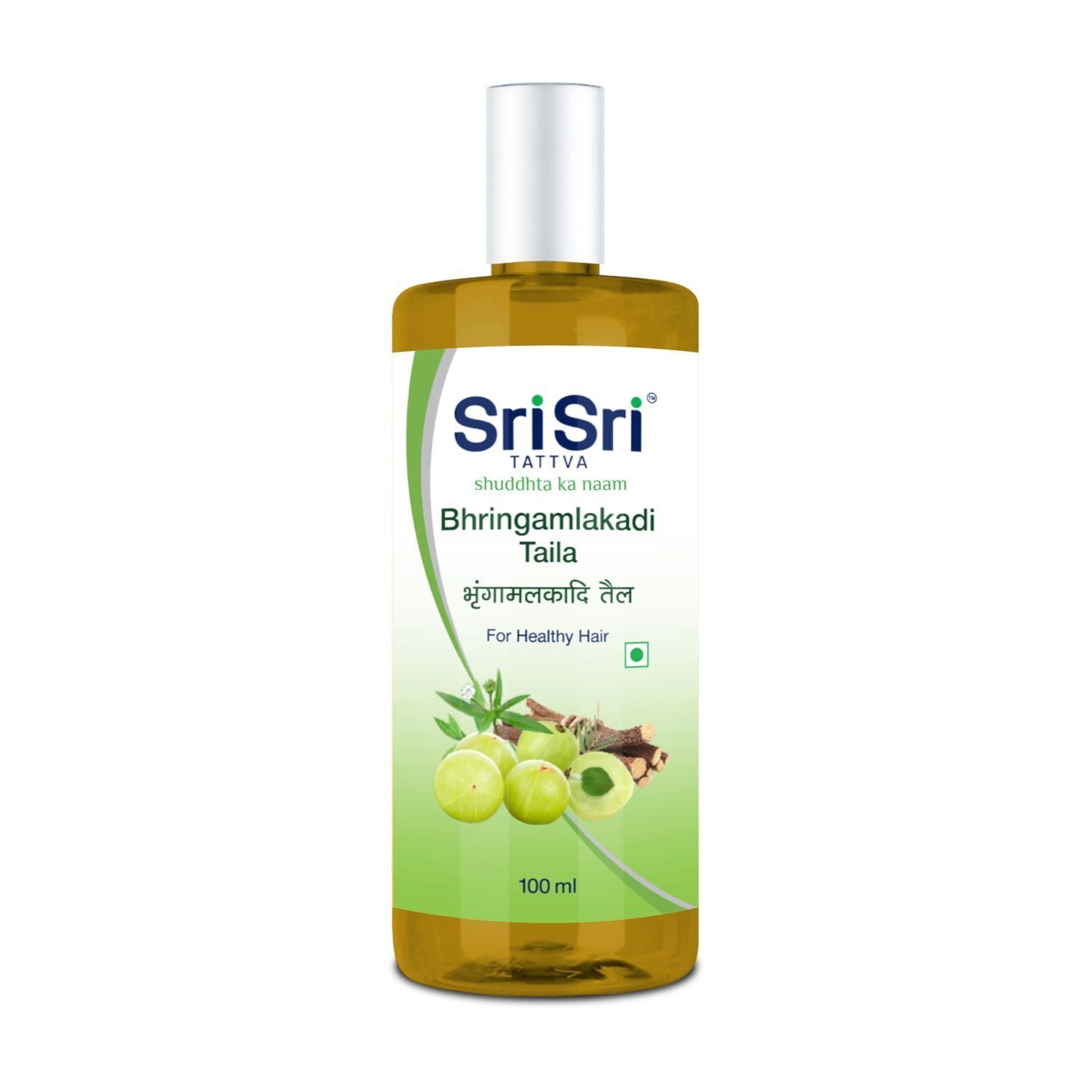 Bhringamalakadi Taila - For Healthy Hair, 100ml - Sri Sri Tattva