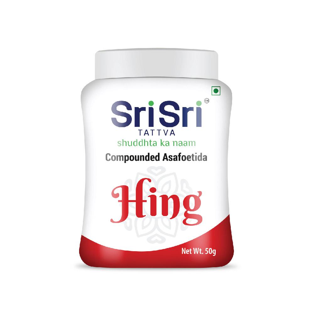 Compounded Asafoetida - Hing, 50g - Sri Sri Tattva