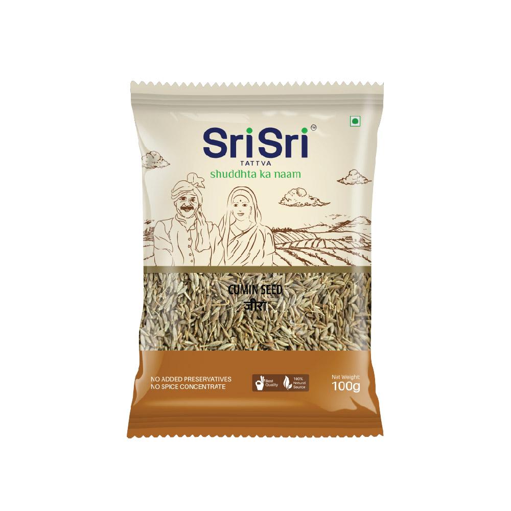 Cumin Seed - Jeera, 100g - Sri Sri Tattva