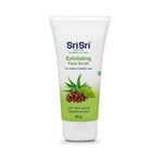 Exfoliating Face Scrub - For Clean & Healthy Skin, 60g - Sri Sri Tattva
