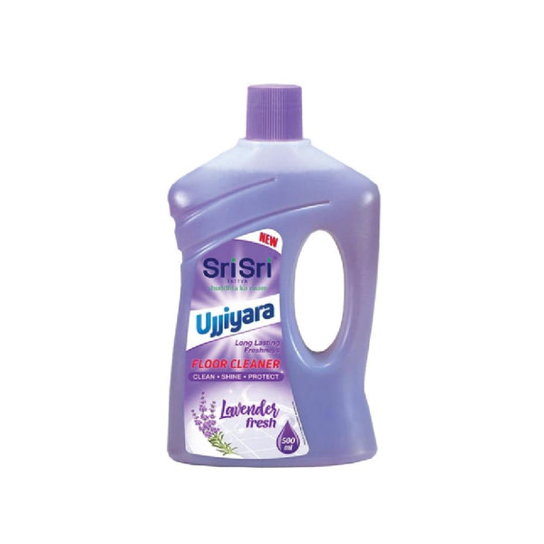 Ujjiyara Floor Cleaner Lavender Fresh - Long Lasting Freshness, 500ml - Sri Sri Tattva