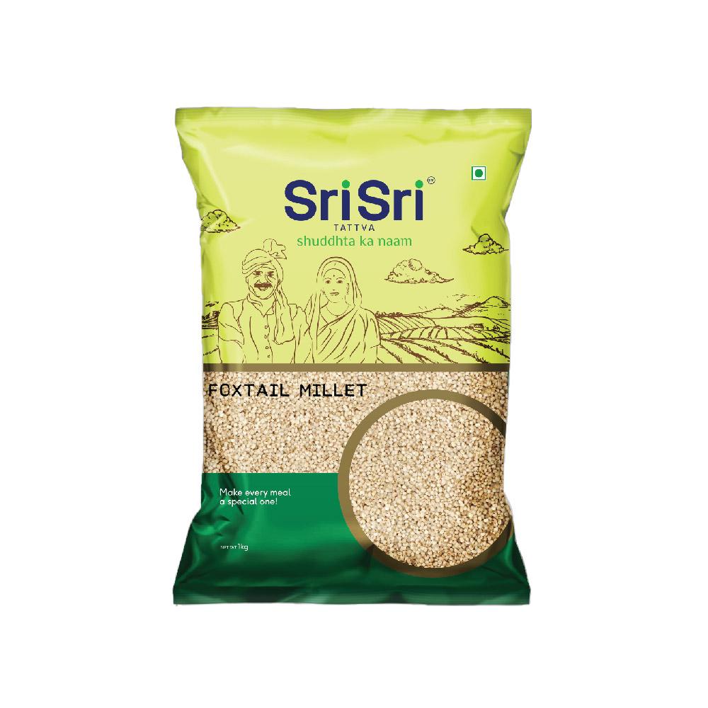 Foxtail Millet Premium, 1kg - Sri Sri Tattva