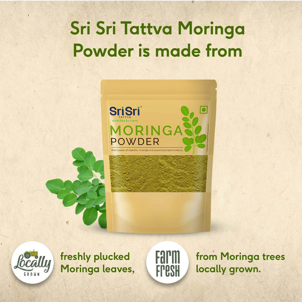 Moringa Powder, 100g - Sri Sri Tattva