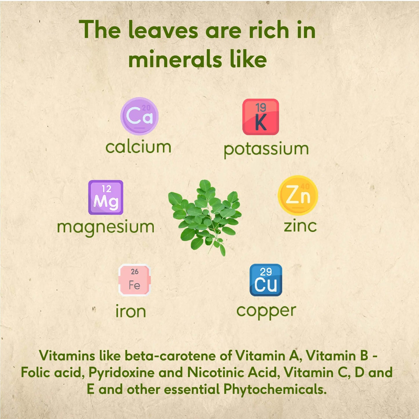 Moringa Powder, 100g - Sri Sri Tattva