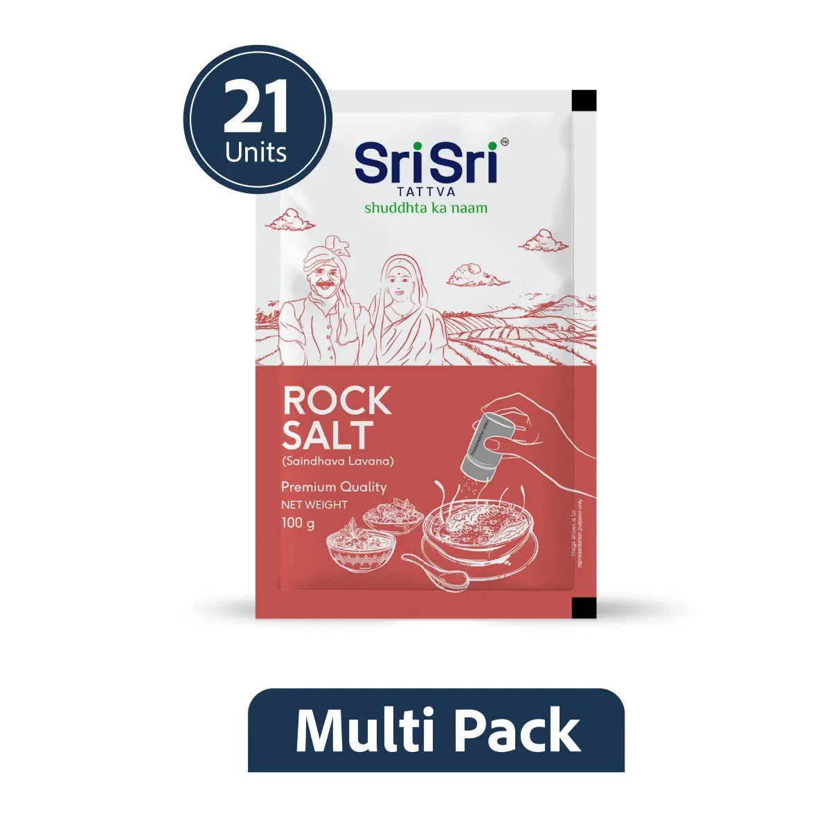 Rock Salt In Pack Rock Salt (Pack of 21) – Sri Sri Tattva