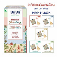 Infusion Celebration, 20 Dip Bags (Pre-Order) - Sri Sri Tattva