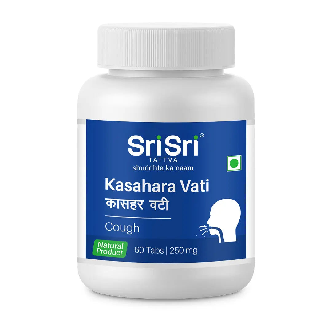 Kasahara Vati - Cough, 60 Tabs | 250mg - Sri Sri Tattva