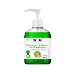 Kleanup Handwash Aloe Vera, Neem & Orange, 300ml - Hand Wash and Sanitisers 