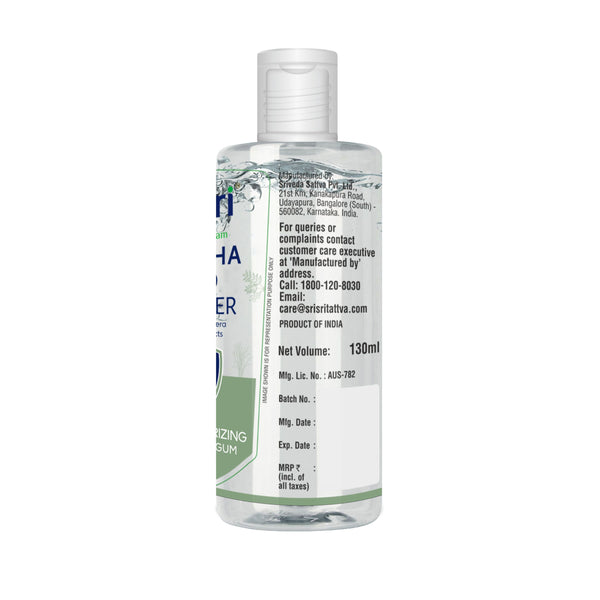 130ml - Swaccha Hand Sanitiser - Neem - Sri Sri Tattva