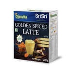 Golden Spiced Latte Ojasvita with Turmeric, Pepper and Ginger, 200g - Sri Sri Tattva