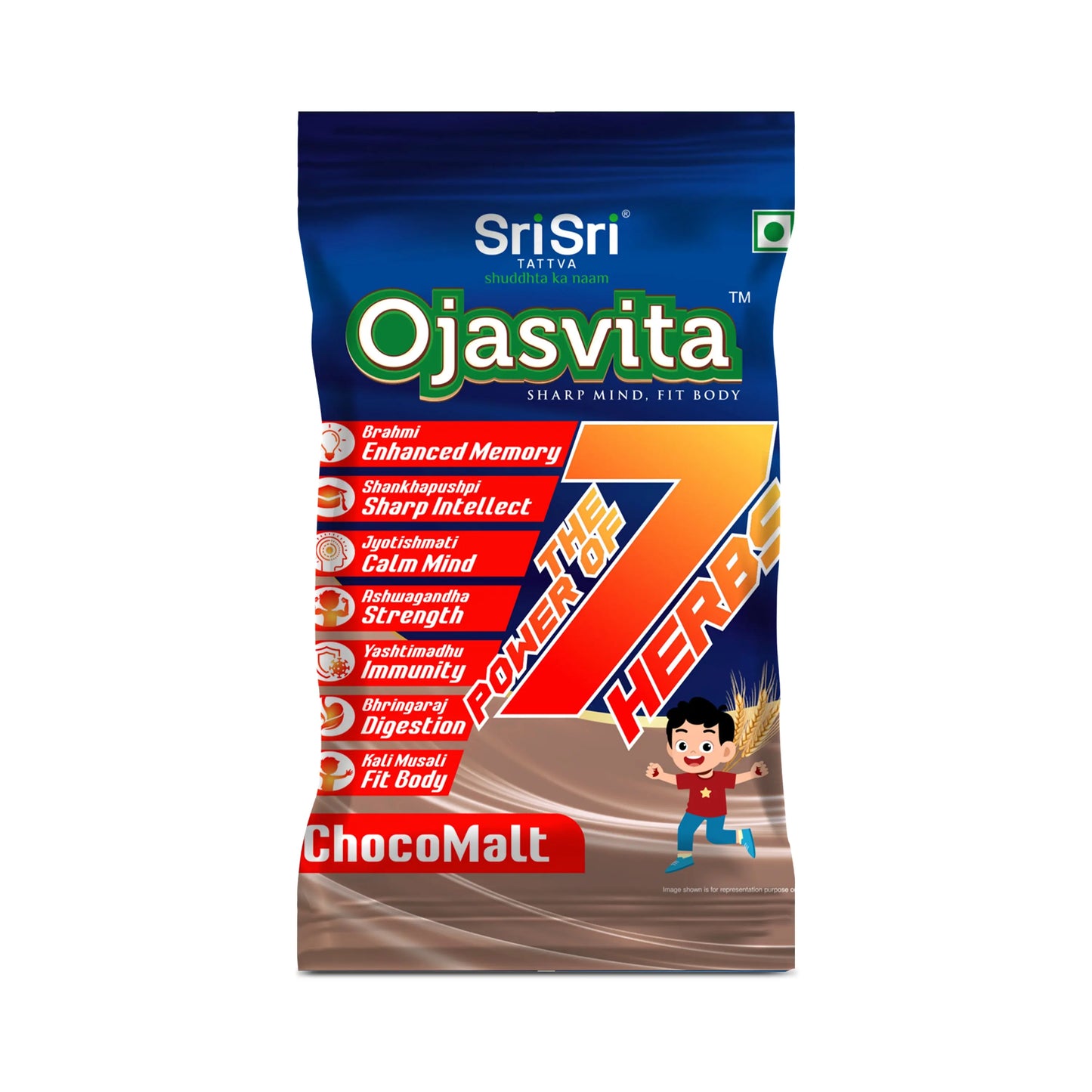 ChocoMalt Ojasvita - Sharp Mind & Fit Body, 75 g
