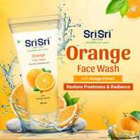 Orange Face Wash - Feel of Freshness, 60ml - Sri Sri Tattva