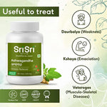 Ashwagandha - 60 Tabs | 500mg - Sri Sri Tattva