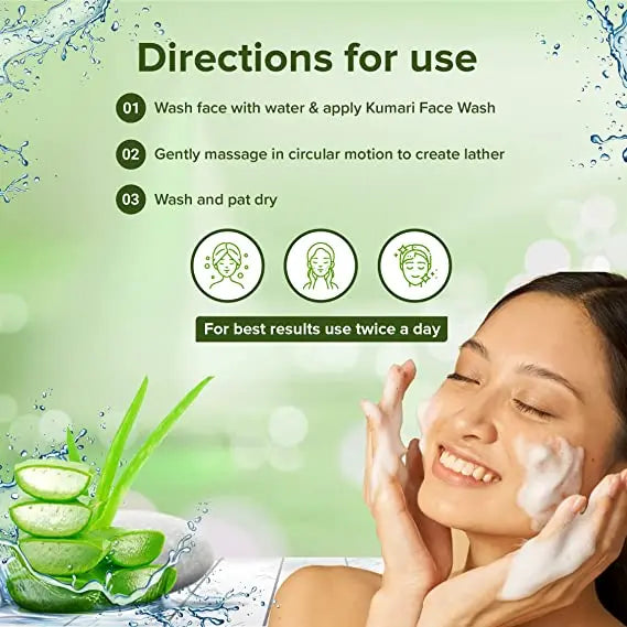 Kumari Face Wash - For Rejuvenated & Fresh Skin, 60 ml