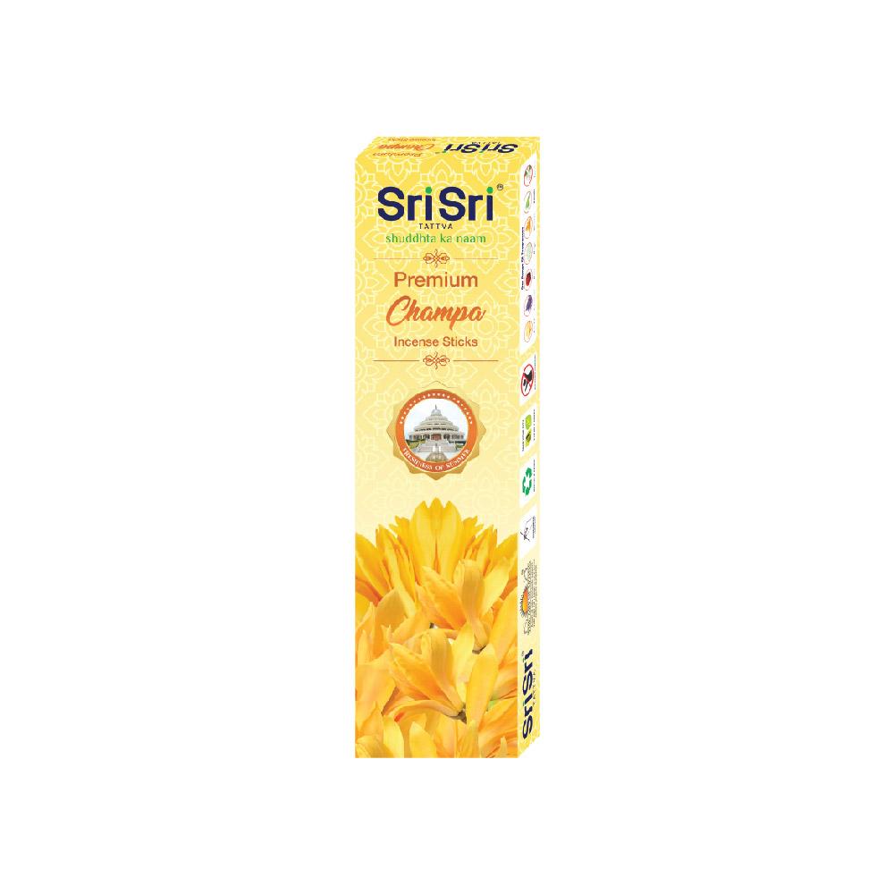 Premium Champa Incense Sticks, 100g - Sri Sri Tattva