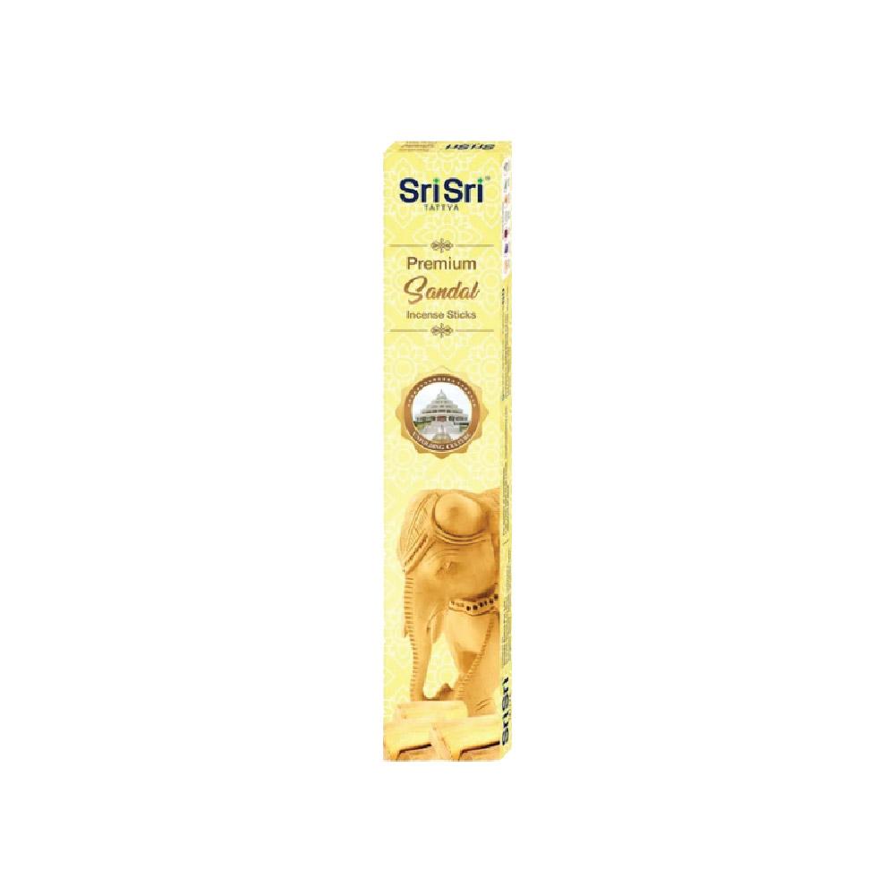 Premium Sandal Incense Sticks, 20g - Sri Sri Tattva