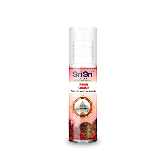 Roll On Perfume - Kesar Kasturi, 10ml - Sri Sri Tattva