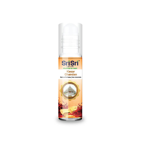 Roll On Perfume - Kesar Chandan, 10ml - Sri Sri Tattva