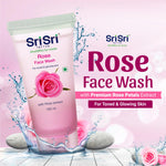 Rose Face Wash - For Toned & Glowing Skin, 150 ml