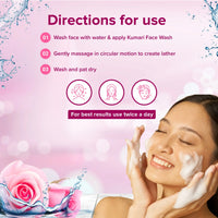 Rose Face Wash - For Toned & Glowing Skin, 150 ml