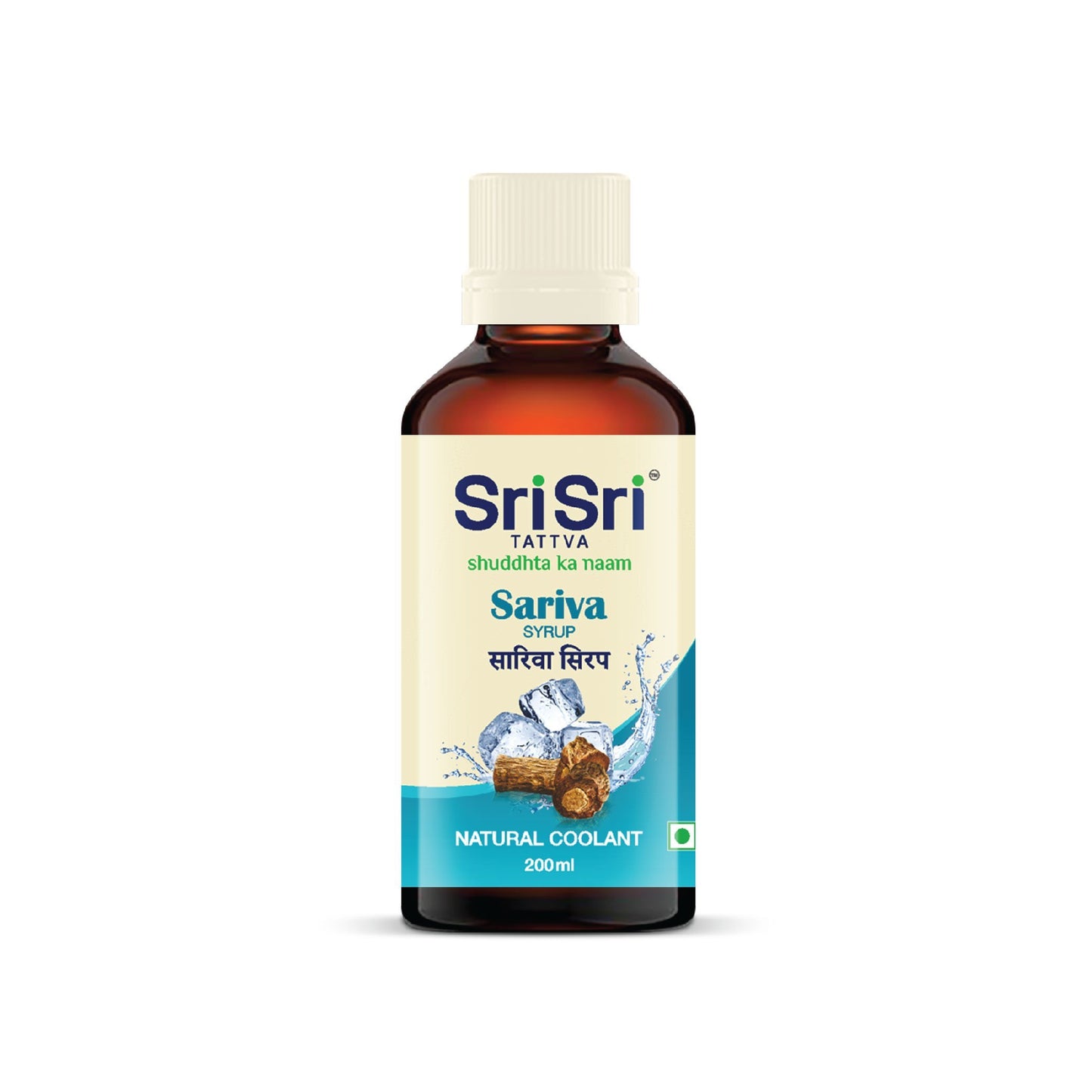 Sariva Syrup - Natural Coolant, 200ml - Sri Sri Tattva