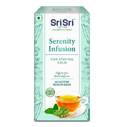 Serenity Infusion - FOR STAYING CALM - A truly calming daily cup, when you need it most - 20 Dip Bags - Herbal Infusions 