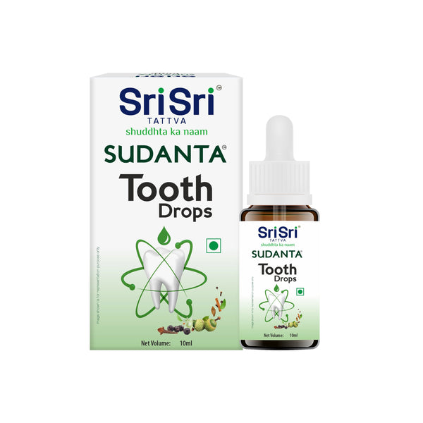 Sudanta Tooth Drops - Dental, 10ml - Sri Sri Tattva