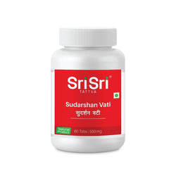 Sudarshan Vati - Fever & liver Disorders , 60 Tabs | 500mg - Mental Wellness 