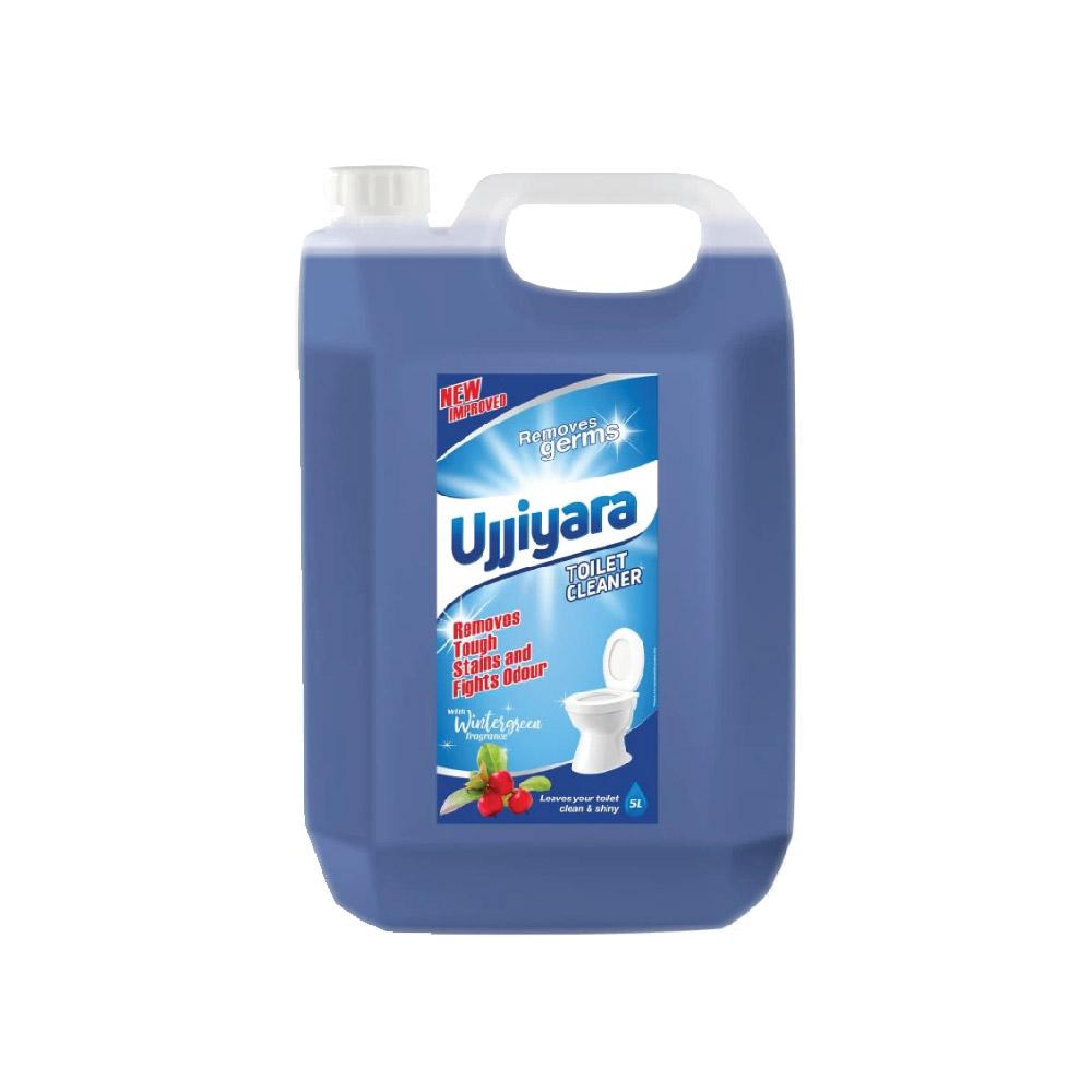 Ujjiyara Toilet Cleaner Winter Green - Removes Stains & Bad Odour, 5L - Sri Sri Tattva