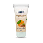 Walnut Orange Face Scrub - For Rejuvenated & Fresh Skin, 60g - Sri Sri Tattva
