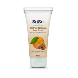 Walnut Orange Face Scrub - For Rejuvenated & Fresh Skin, 60g - Face Wash, Creams and Face Care 